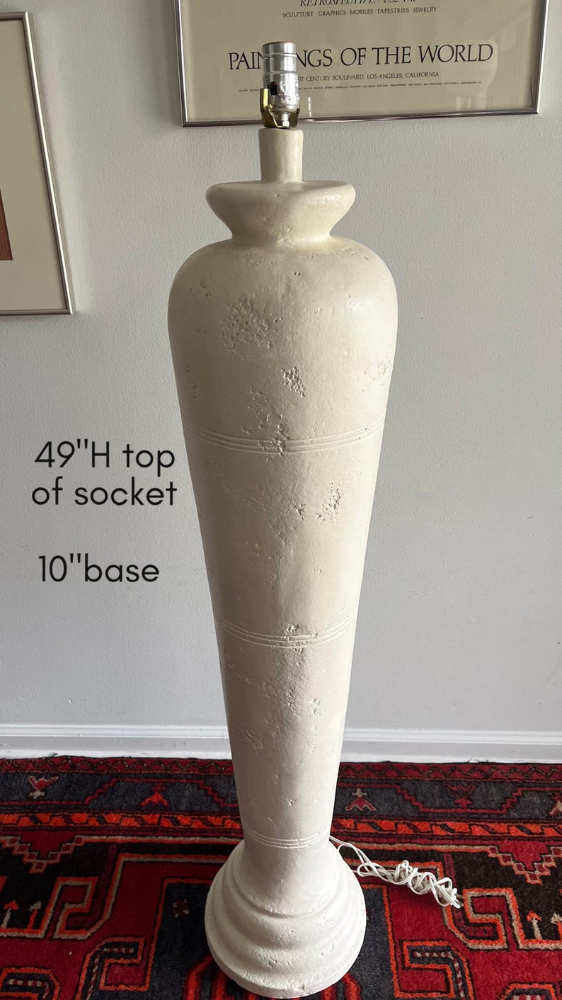 SUN89 Postmodern Plaster Floor Lamp