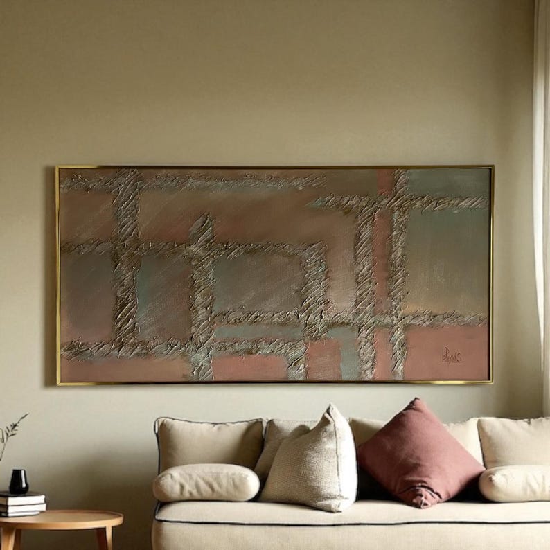 Lee Reynolds Large Abstract Painting