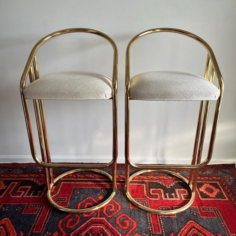 American of Martinsville Bar Stools · Pair