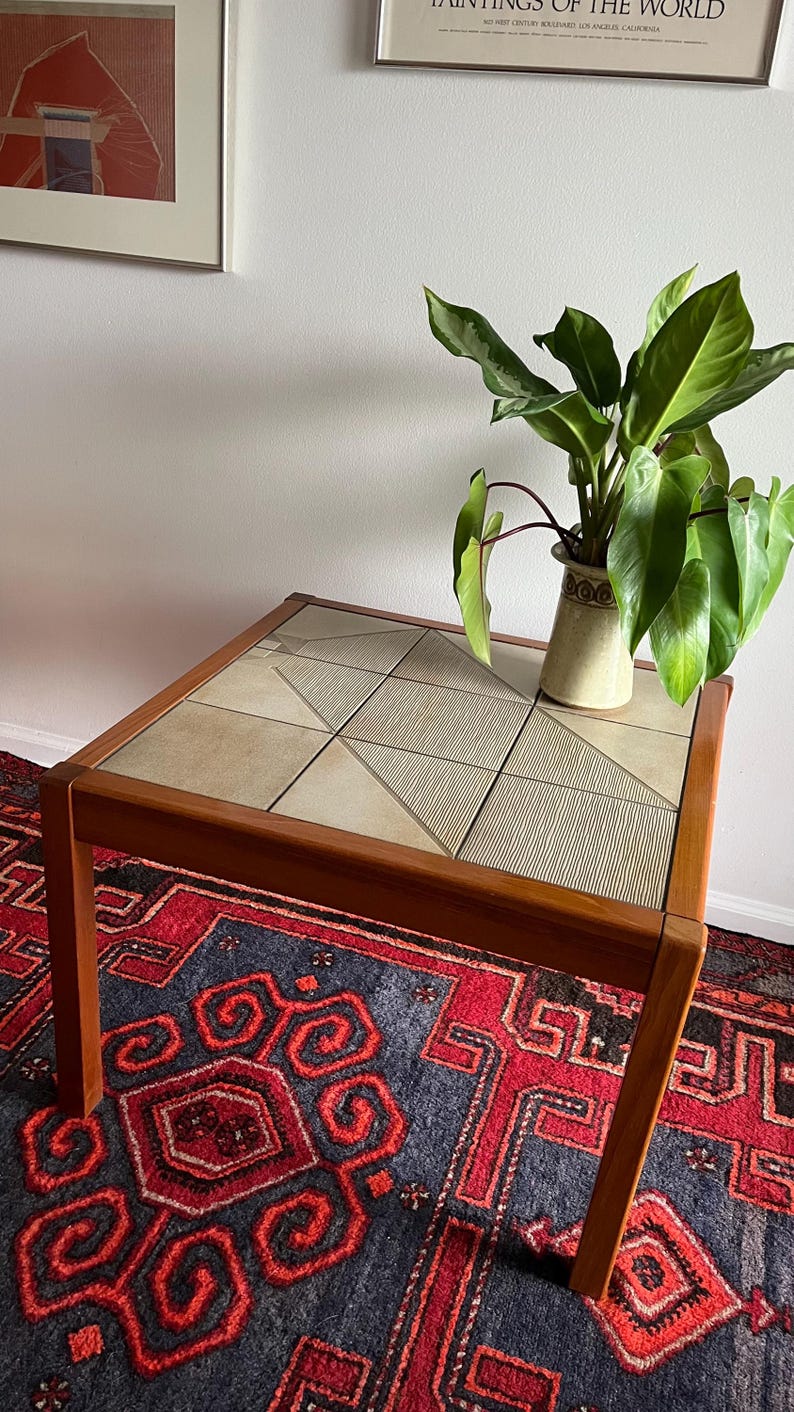 Gangsø Møbler Teak & Tile Table