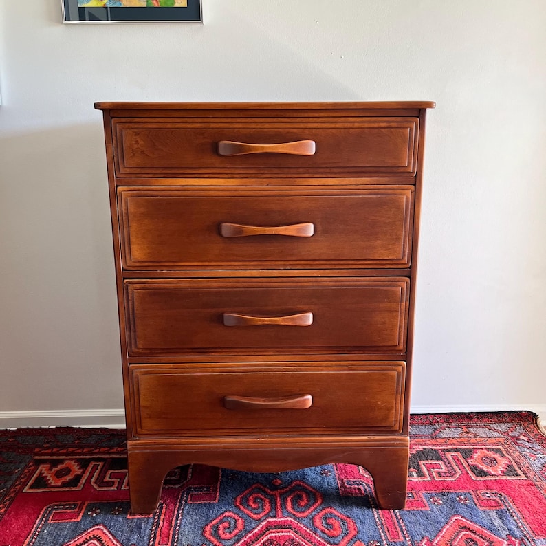 Cushman Maple Four-Drawer Dresser